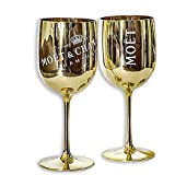 2 copas de champán Moët & Chandon Ice Imperial Gold
